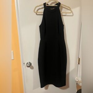 Clearance‼️ Black Short Sleeve Knee length office Dress Size 0